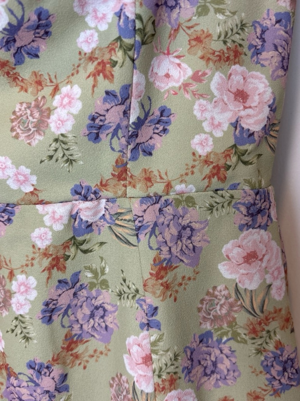 House of CB Charlotte Dress with Pink and Purple Blooms